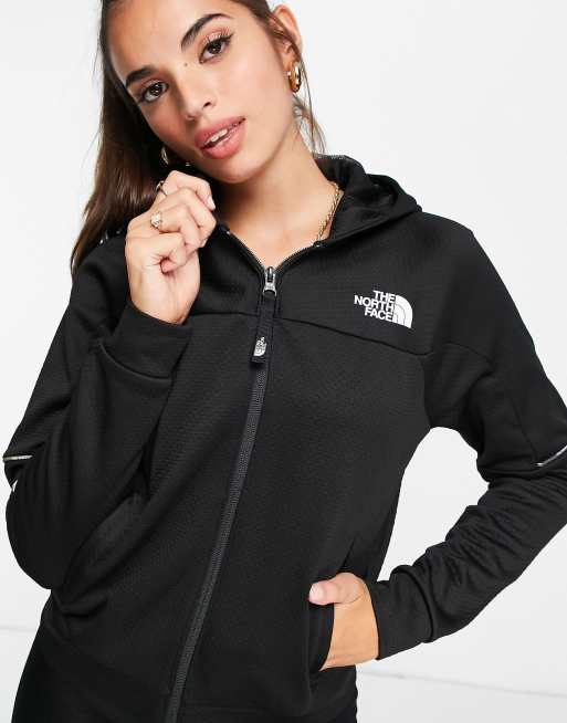 The North Face - Training Mountain Athletic - Sweat à capuche à fermeture éclair sur toute la longueur - Noir , 3 de 4