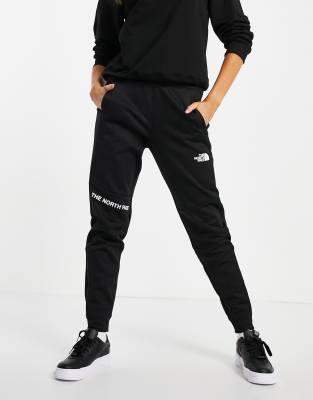 the north face black joggers