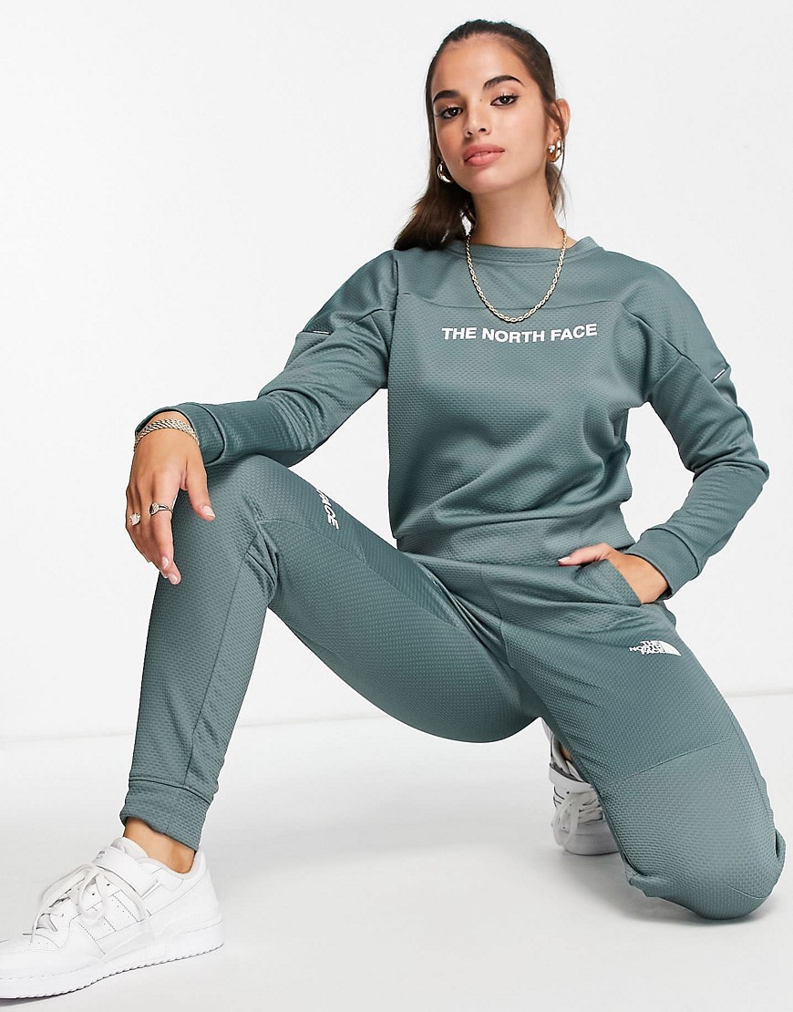 The North Face Training Mountain Athletic sweatpants in green
