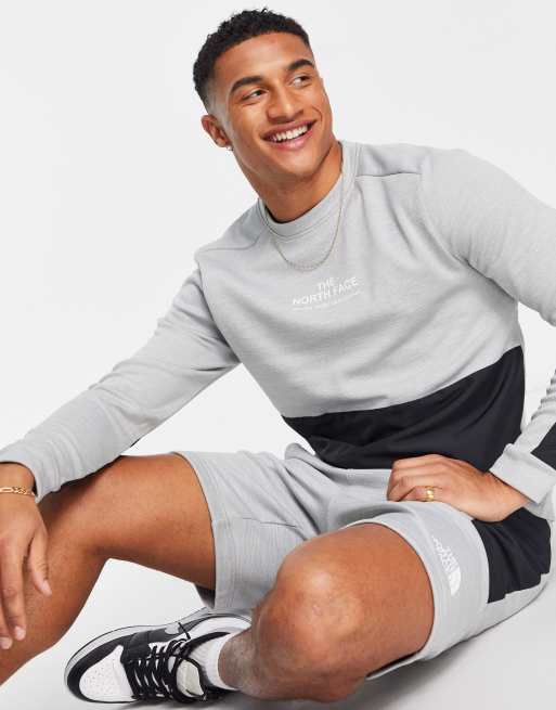 The North Face Training Mountain Athletic sweatshirt in light grey | ASOS