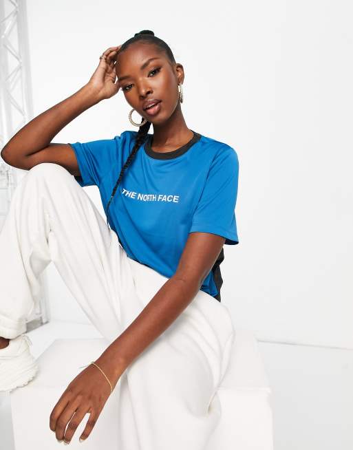 The North Face Training Mountain Athletic t-shirt in blue