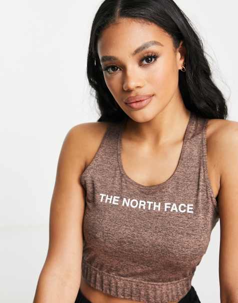 The North Face Training Mountain Athletic tanklette in pink - view 1