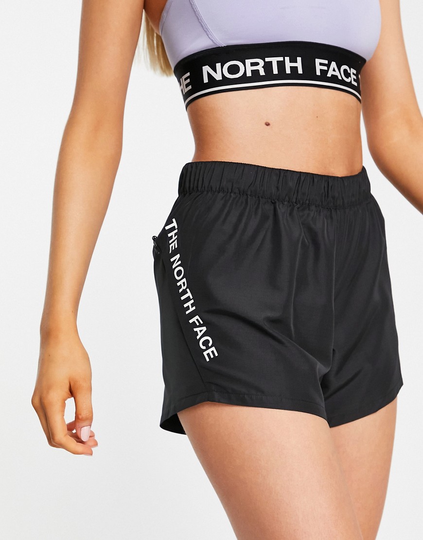 The North Face Training Mountain Athletic Woven shorts in black