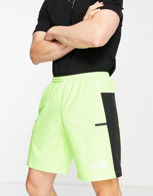 The North Face Training Mountain Athletic Woven shorts in green