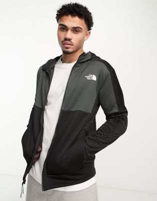 The North Face Training Mountain Athletic zip up fleece hoodie in black - ASOS Price Checker