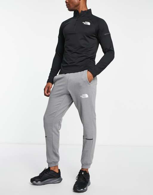 North face 2025 grey joggers mens