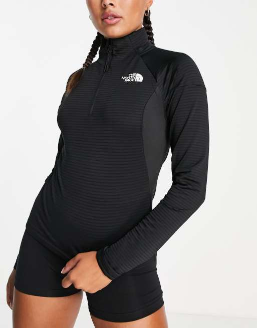 The North Face Training - Mountain Athletics LAB - Top premium technique à col zippé - Noir