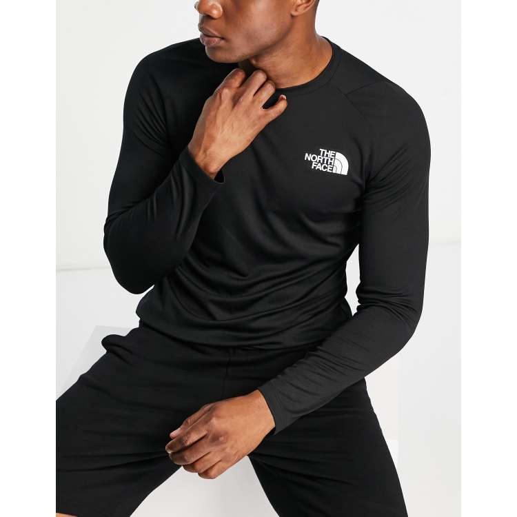 Black long sleeve hot sale north face top