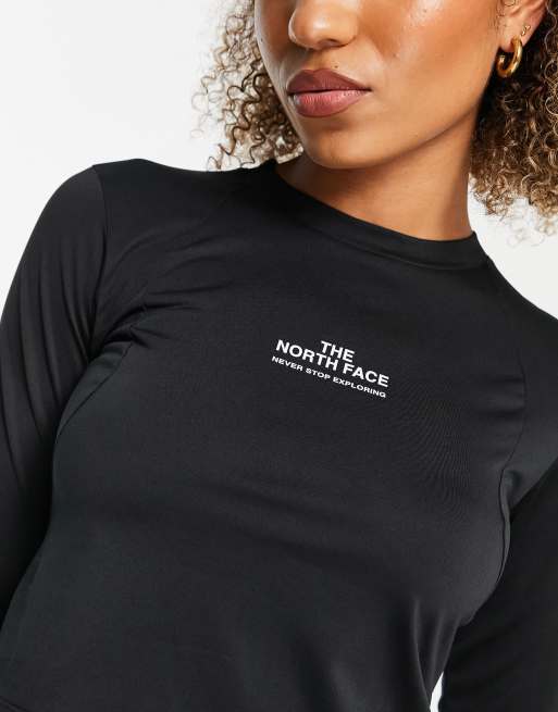 The North Face Training Mountain Athletics long sleeve tech top in black