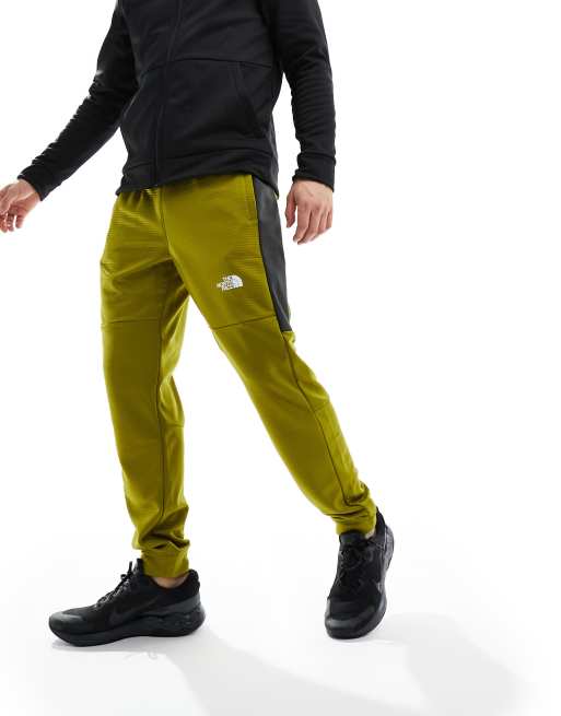 Pantalon jogging en molleton, kaki