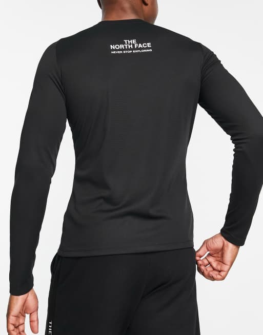 The North Face - Training Mountain Athletics - Top de sport à manches longues - Noir, 2 de 4