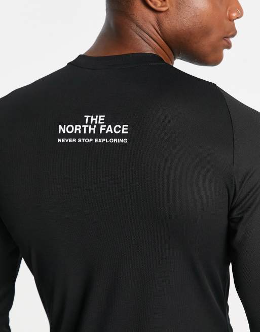 The North Face - Training Mountain Athletics - Top de sport à manches longues - Noir, 3 de 4