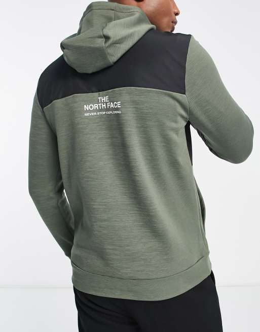 The north face training logo pullover shop hoodie