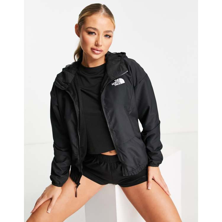 Black The North Face Running Wind Jacket