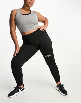The North Face Training Plus high waist performance leggings in black  - ASOS Price Checker