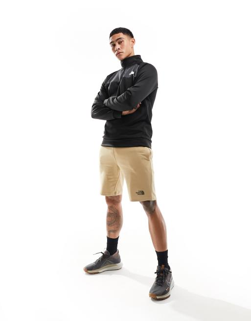 The North Face Training Reaxion 1/4 zip fleece in black, 3 of 4