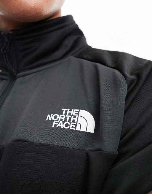 The North Face - Training - Reaxion - Fleece met 1/4 rits in zwart, 2 van 4