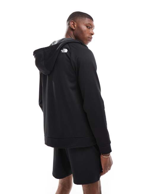 【THE NORTH FACE】 Training Reaxion full zip logo hoodie The North Face Training Reaxion full zip logo hoodie in