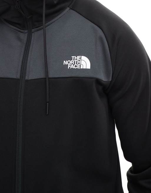 【THE NORTH FACE】 Training Reaxion full zip logo hoodie The North Face Training Reaxion full zip logo hoodie in