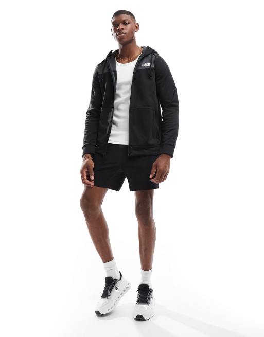 【THE NORTH FACE】 Training Reaxion full zip logo hoodie The North Face Training Reaxion full zip logo hoodie in