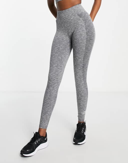 The North Face Training Seamless leggings in grey Exclusive at ASOS, 3 of 4