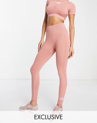 The North Face Training Seamless leggings in pink Exclusive at ASOS