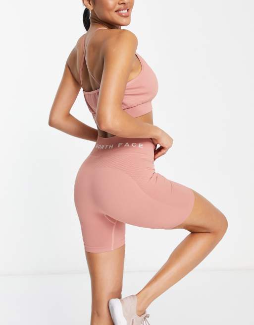The North Face - Training - Sømløse pink shorts - Kun hos ASOS, 2 af 4