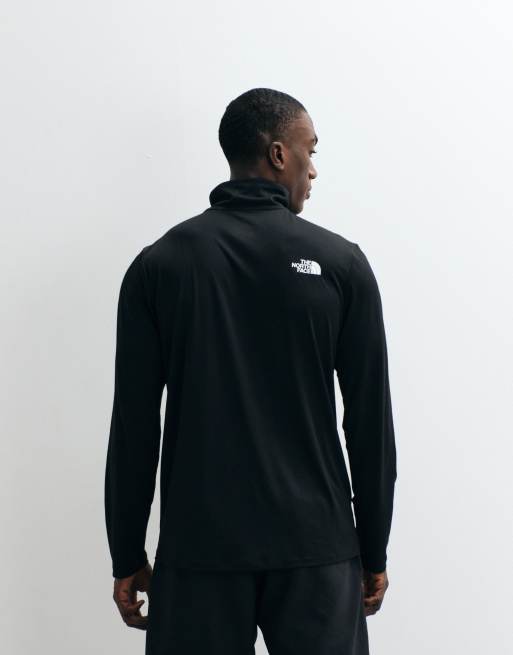 The North Face – Träning 24/7 – Svart topp med 1/4-lång dragkedja, 4 av 5