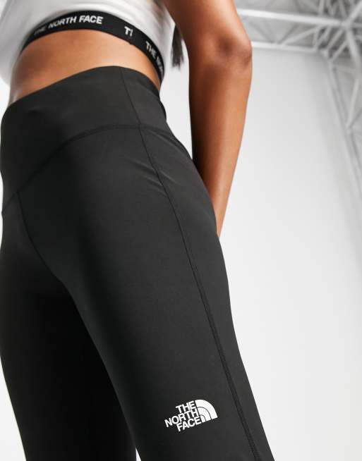 The North Face – Träning – Flex – Svarta ankellånga leggings med hög midja