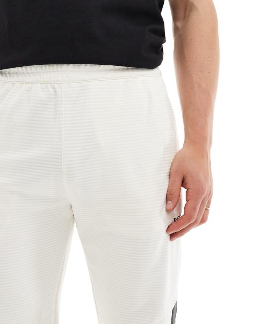 The North Face – Träning – Vita joggingbyxor i fleece, 4 av 5