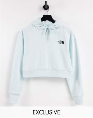 the north face light blue hoodie