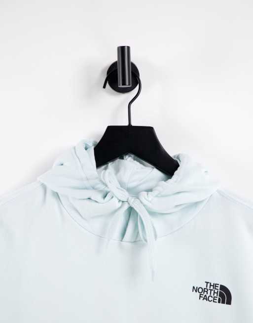 The North Face Trend Cropped Hoodie In Light Blue Exclusive At Asos Asos