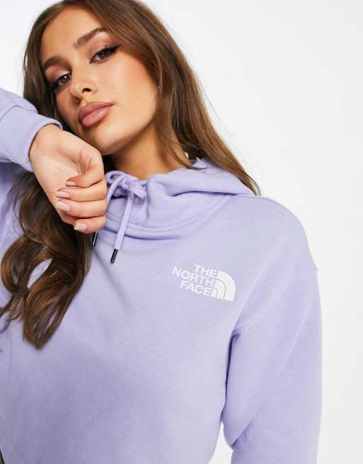 Womens purple shop north face hoodie