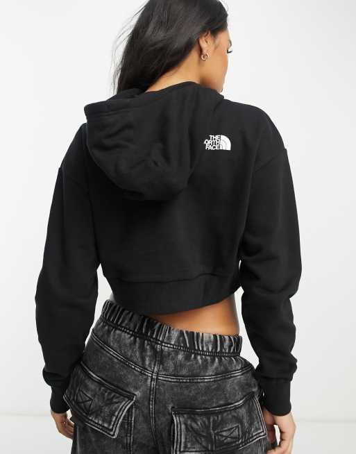 The North Face – Trend – Kurzer Fleece-Kapuzenpullover in Schwarz, 3 von 4