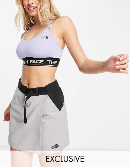 The North Face Trend Woven skirt in grey Exclusive at ASOS