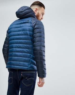 north face trevail hoodie blue