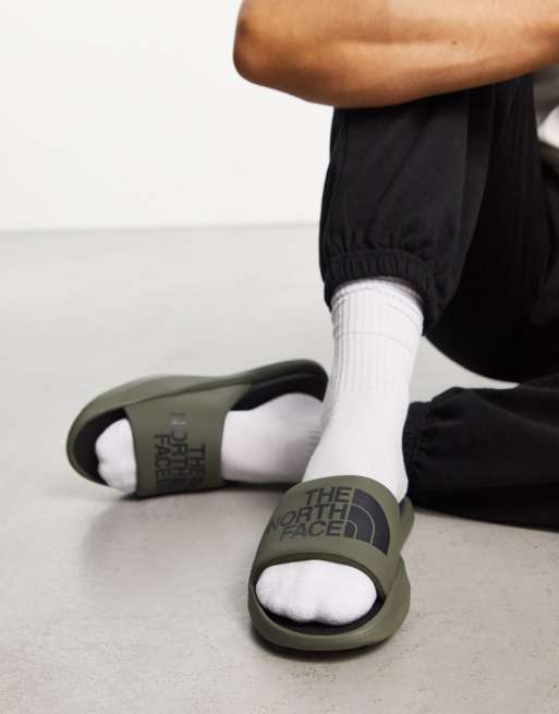 The North Face – Triarch – Slider in Schwarz und Weiß