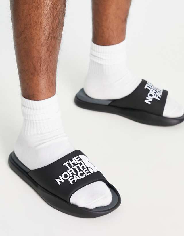 The North Face Triarch sliders in black