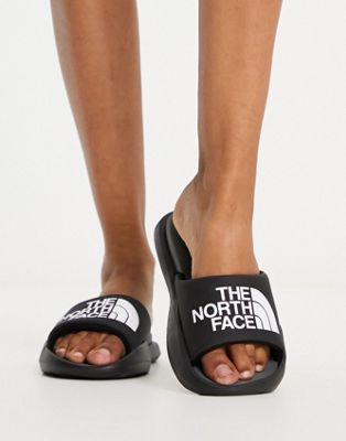 The North Face Triarch sliders in black  - ASOS Price Checker