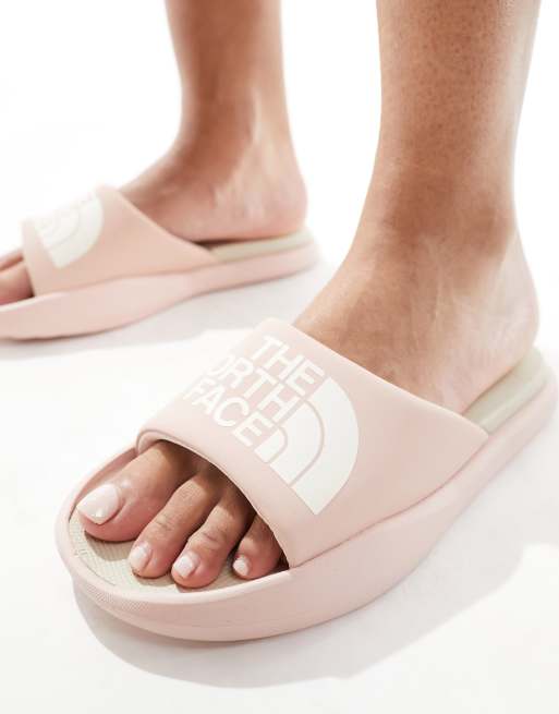 The North Face Triarch slides in pink ASOS