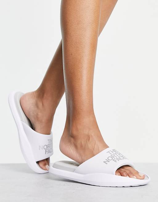 The North Face Triarch slides in white | ASOS The North Face Triarch slides in white | ASOS