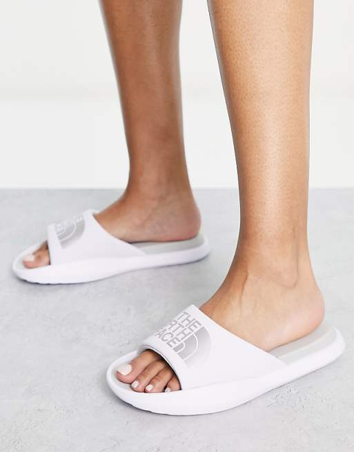 The North Face Triarch slides in white | ASOS The North Face Triarch slides in white | ASOS