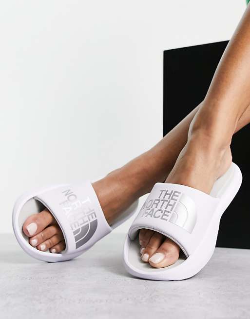 The North Face Triarch slides in white | ASOS The North Face Triarch slides in white | ASOS