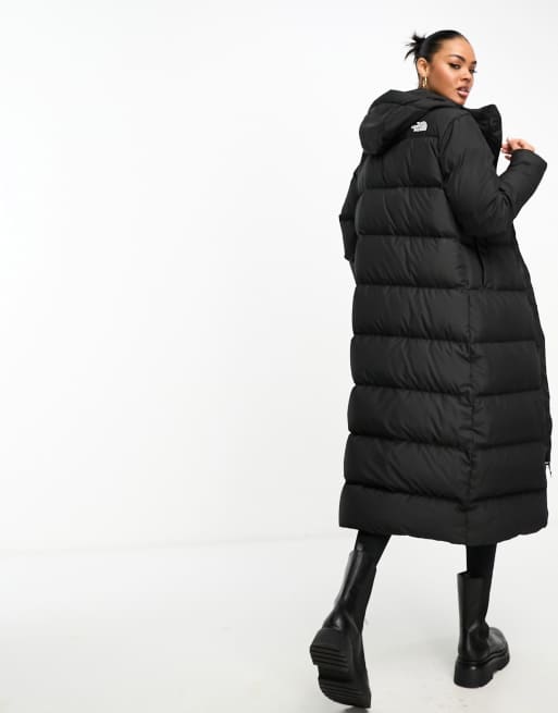 The North Face – Triple C – Langer Puffer-Parkamantel in Schwarz, 4 von 4