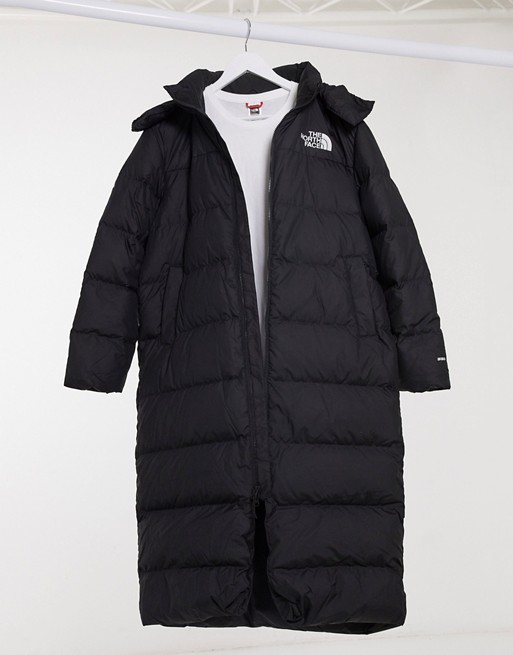The North Face Triple C parka jacket in black
