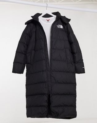 The North Face Triple C parka jacket in black