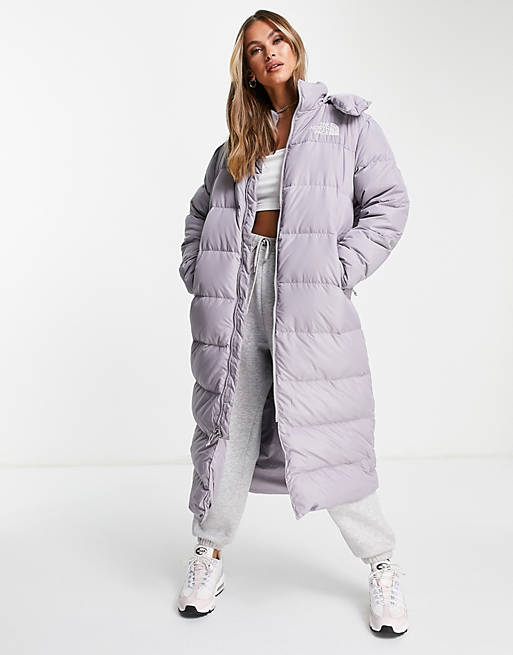 The North Face Triple C parka jacket in gray | ASOS