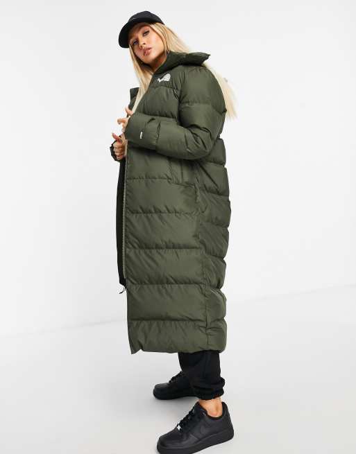 The North Face Triple C parka jacket in green | ASOS