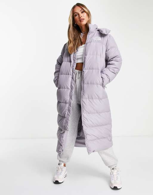 North face deals grey parka womens