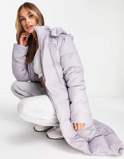 North face grey hot sale parka womens